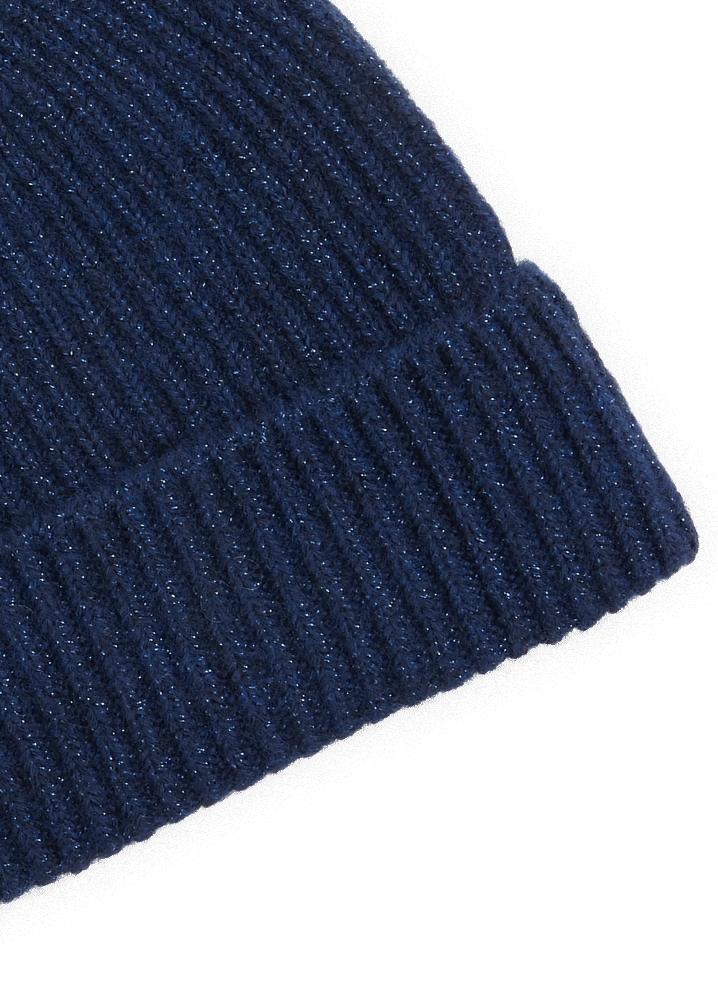 1865 Natacha Lurex Beanie Blue - Saison Collection