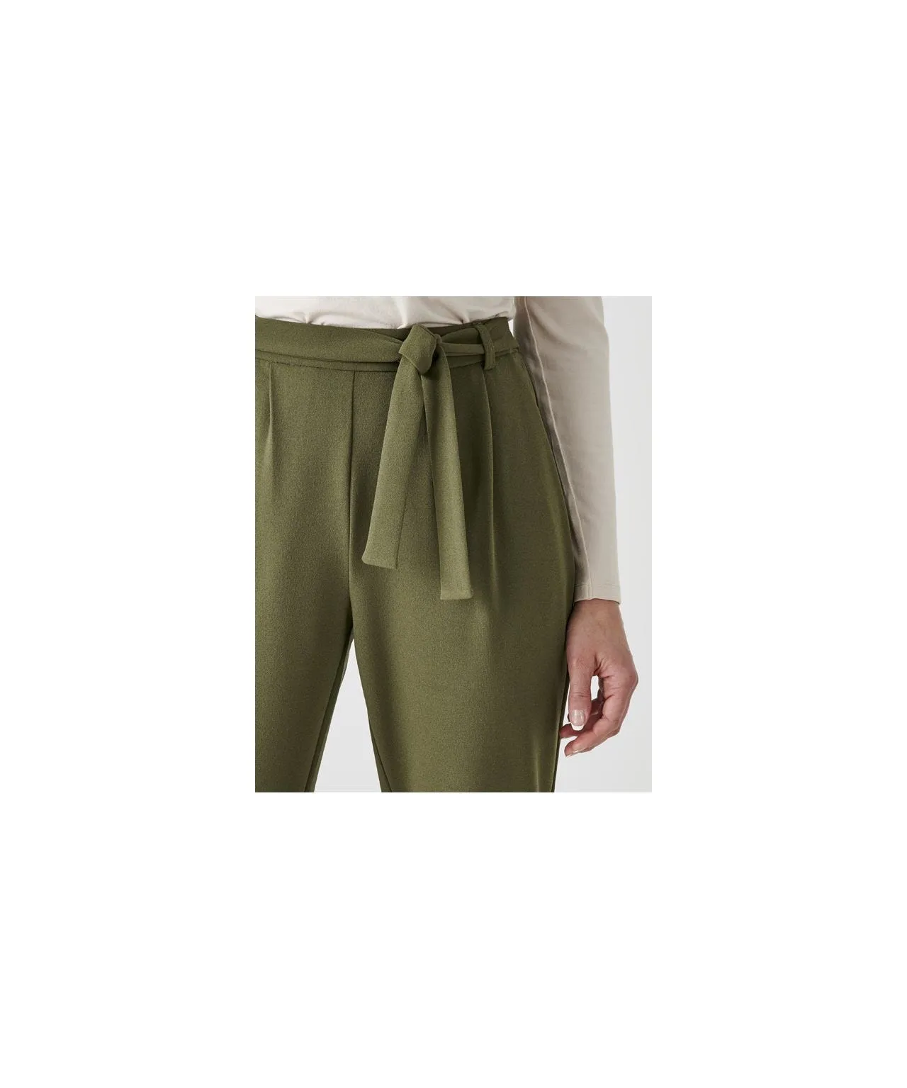 Stretch Trousers Jersey 7/8