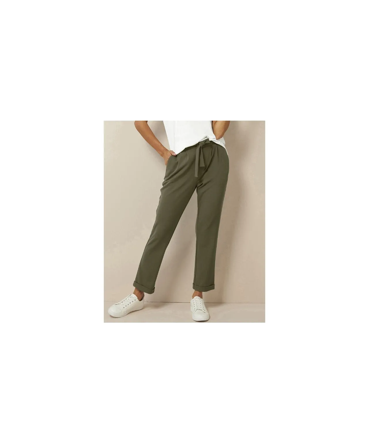 Stretch Trousers Jersey 7/8