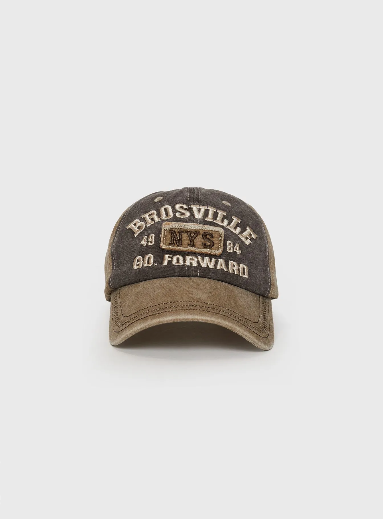 Brown Adios Dad Cap