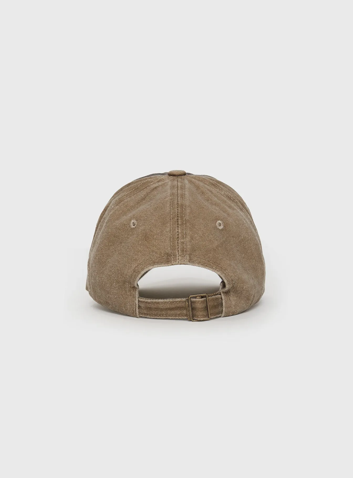 Brown Adios Dad Cap