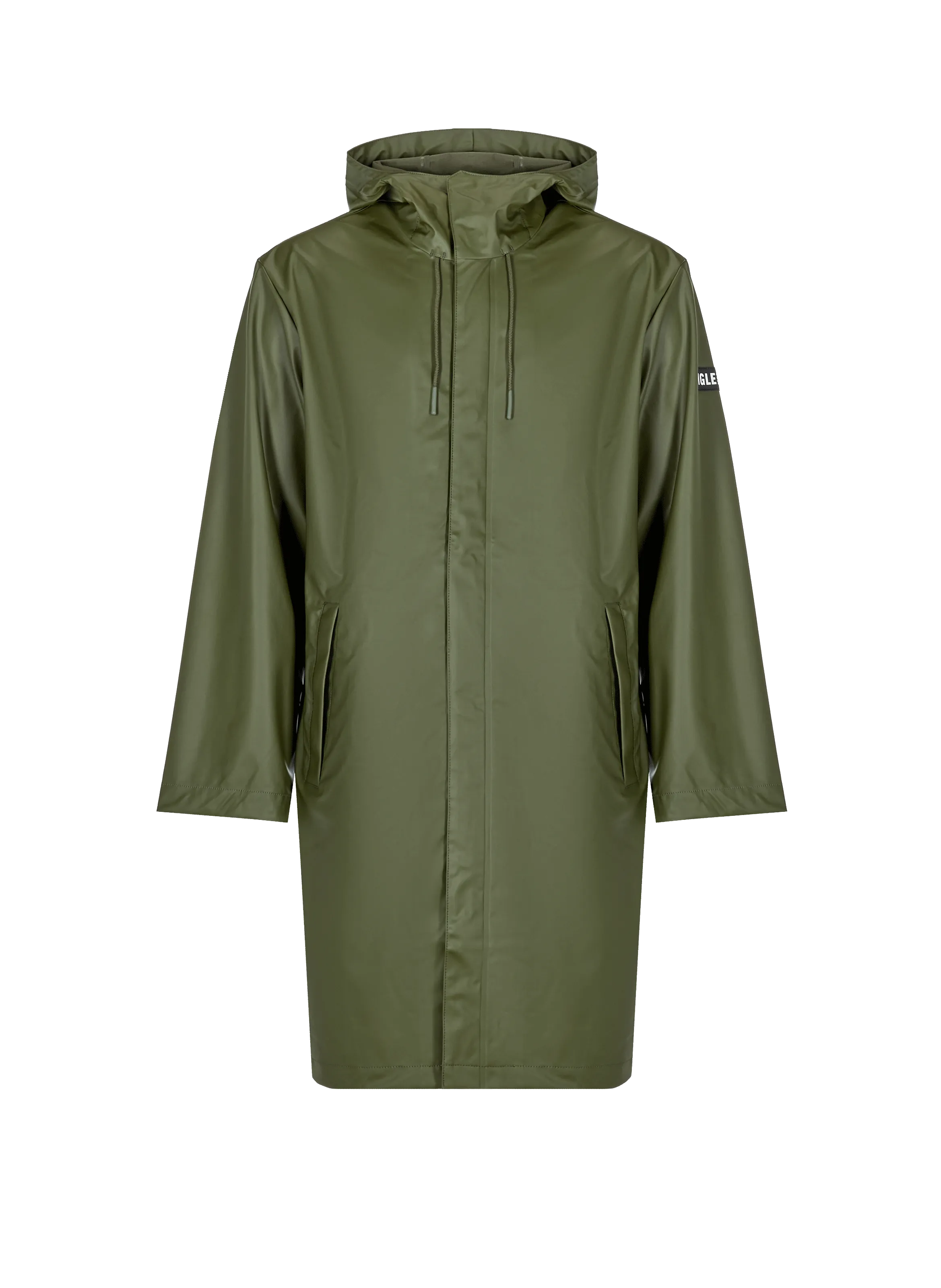 AIGLE Green Waterproof Hooded Jacket
