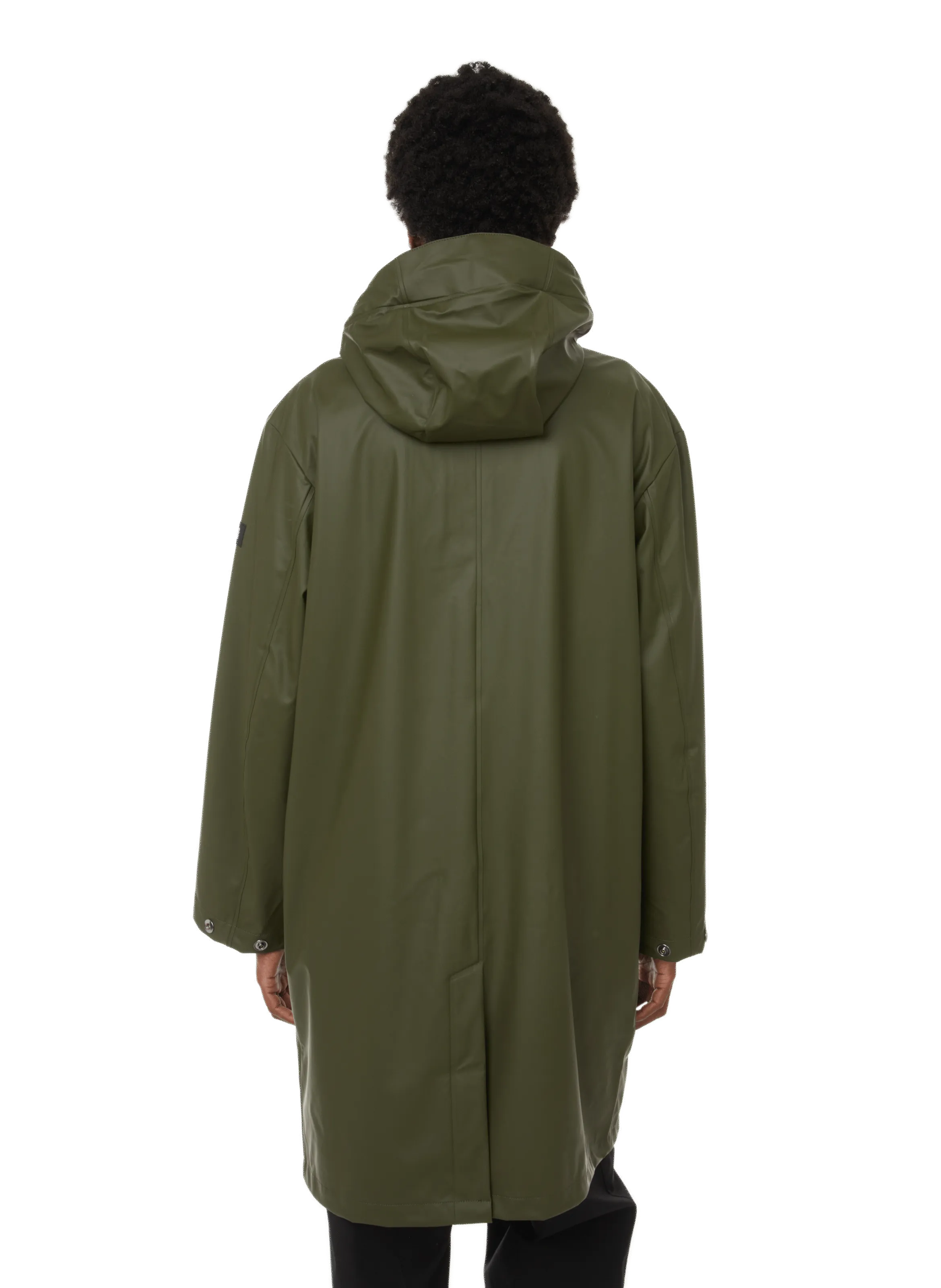 AIGLE Green Waterproof Hooded Jacket
