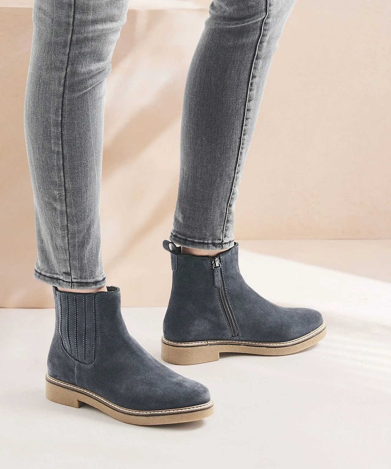 Amortyl Suede Ankle Footwear Boots