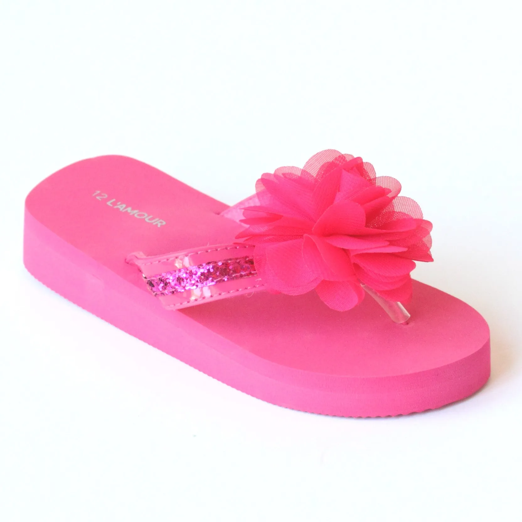 Amour Sequin EVA Foam Sandals for Girls