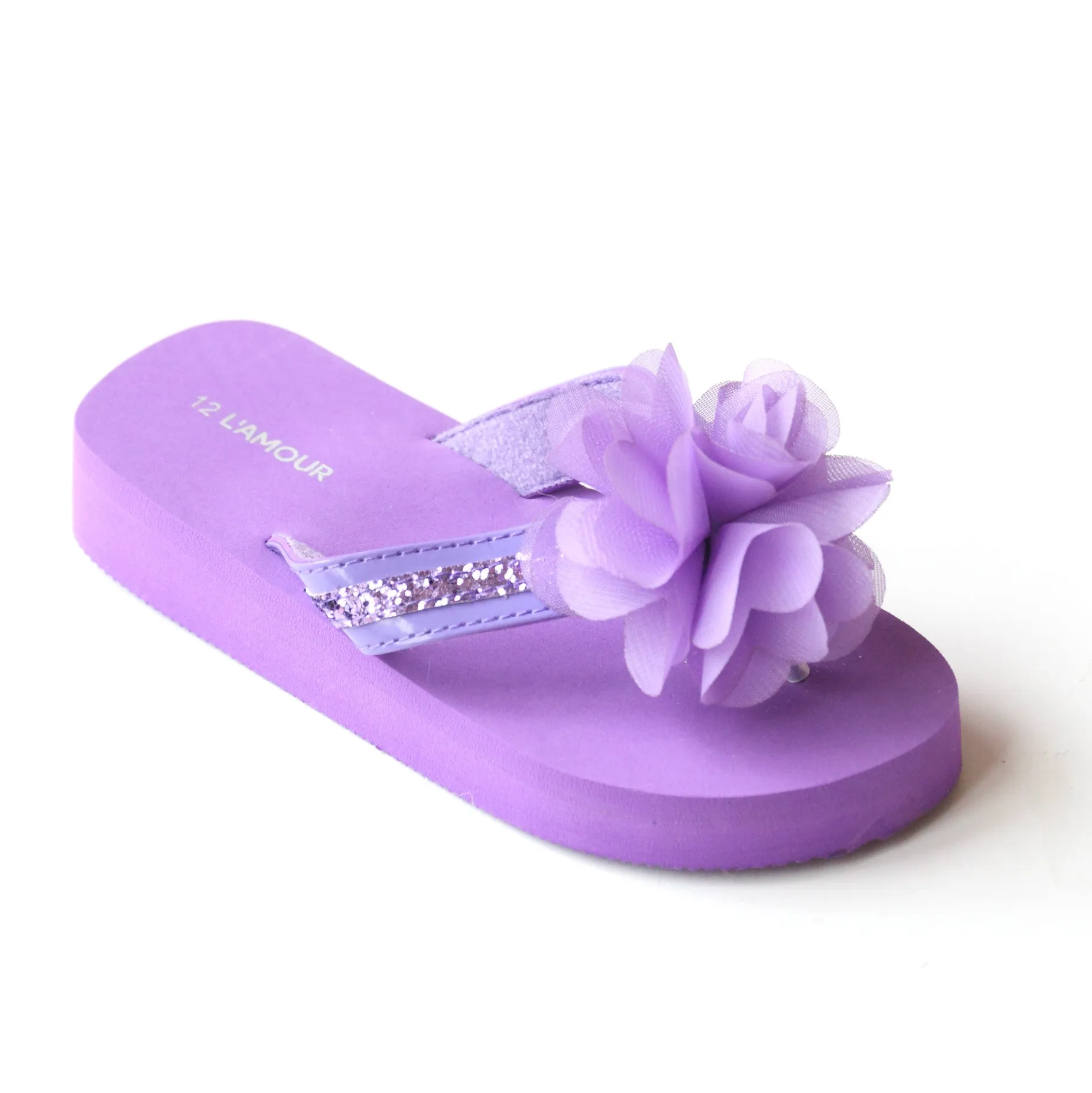 Amour Sequin EVA Foam Sandals for Girls