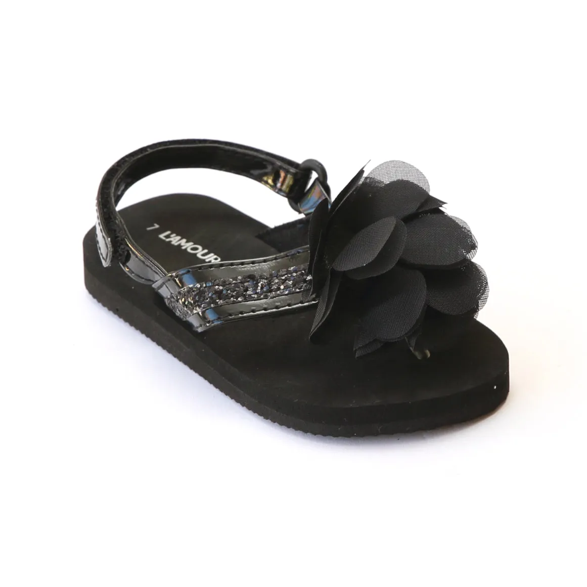 Amour Sequin EVA Foam Sandals for Girls