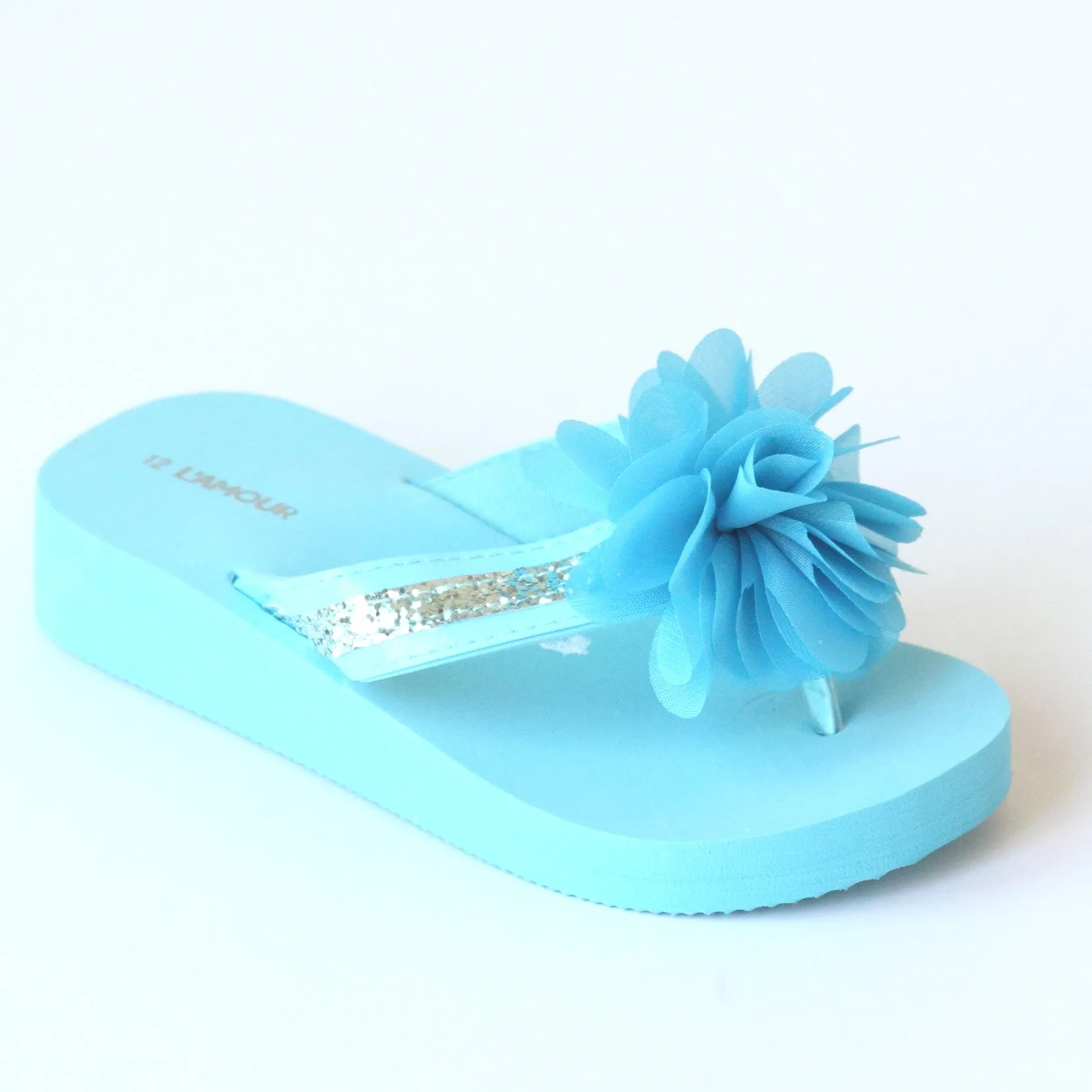 Amour Sequin EVA Foam Sandals for Girls