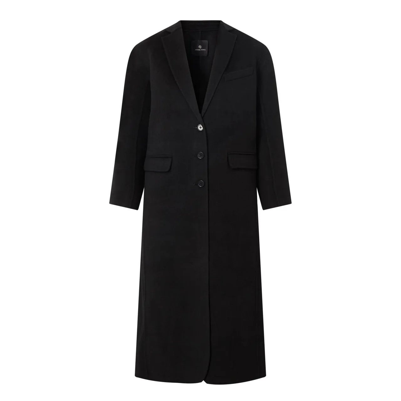 Anine Bing Quinn Black Coat