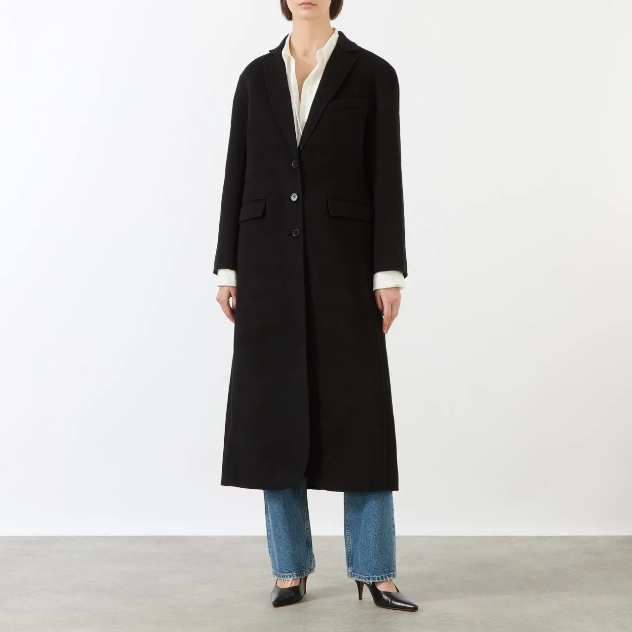 Anine Bing Quinn Black Coat