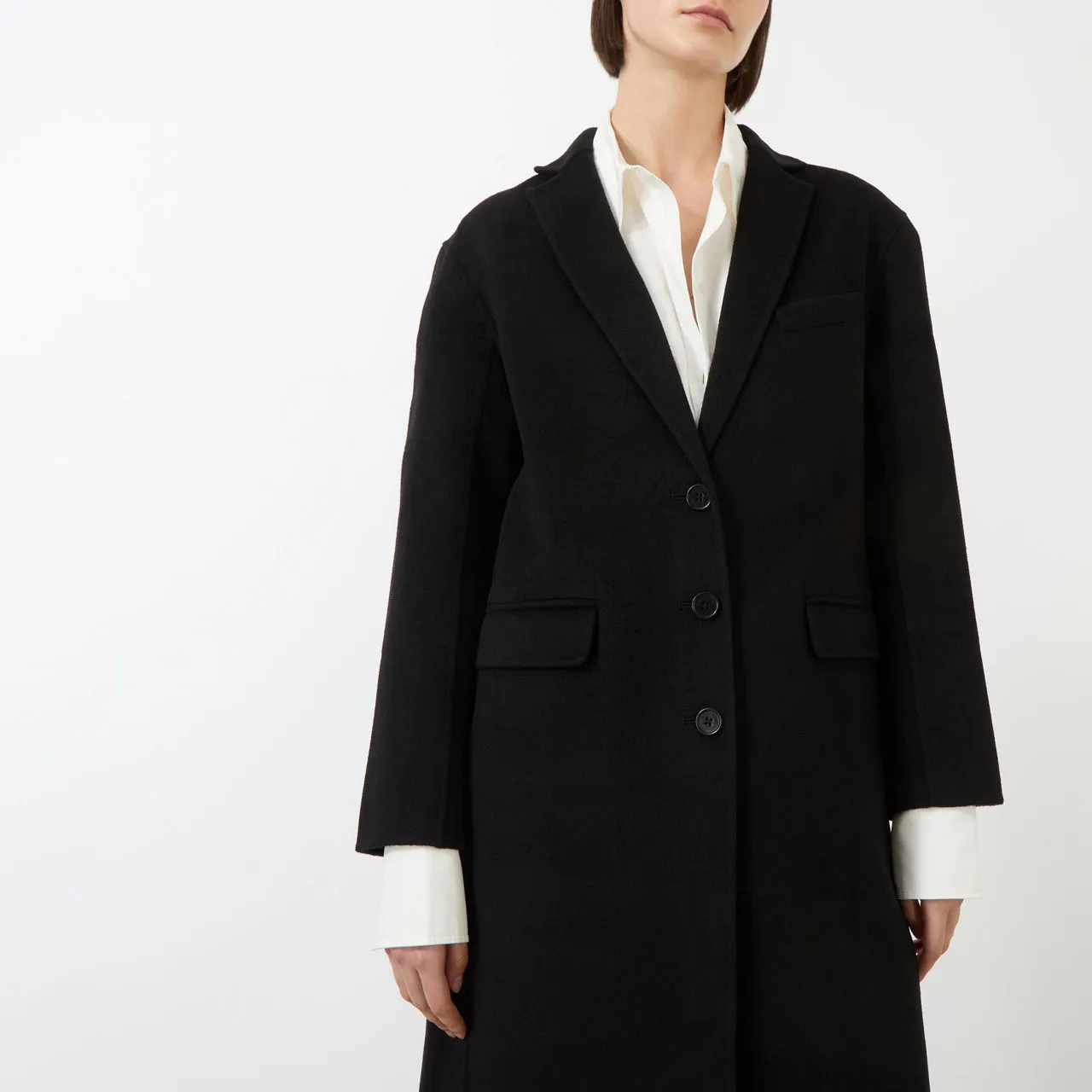 Anine Bing Quinn Black Coat