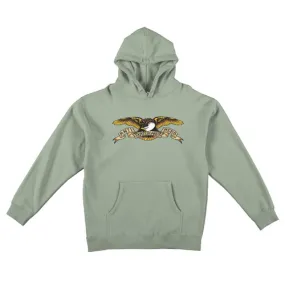 Anti Hero Skateboards Hoodie Eagle Pull-over, Dusty Sage/Black‎ - Shop Now