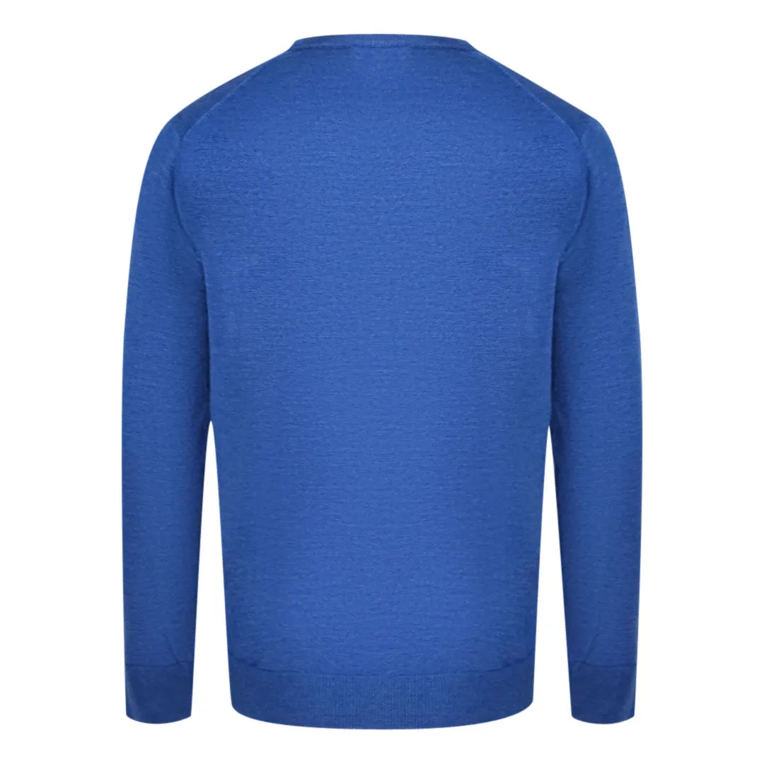 Aquascutum Men's Blue Sweater 2032 Euy01