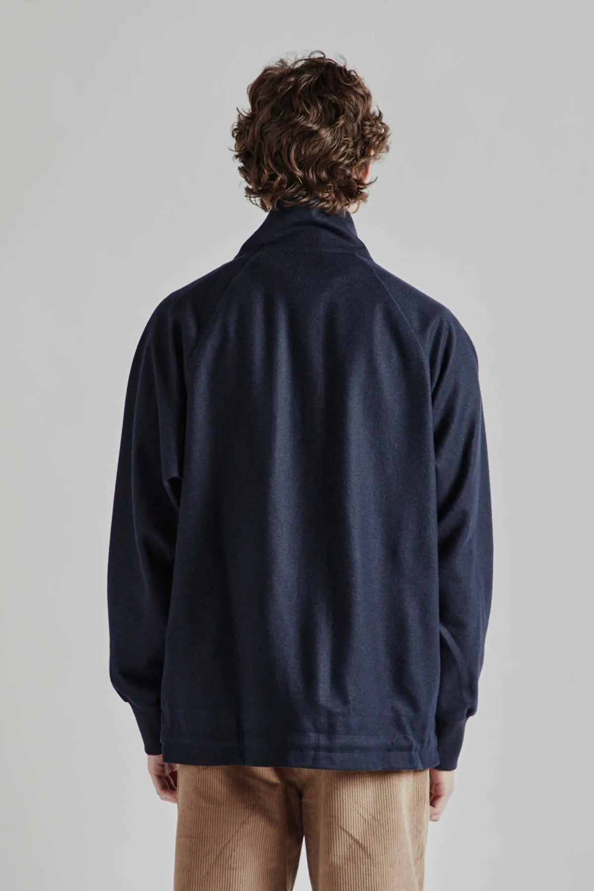 Navy Battle Wool Sweater