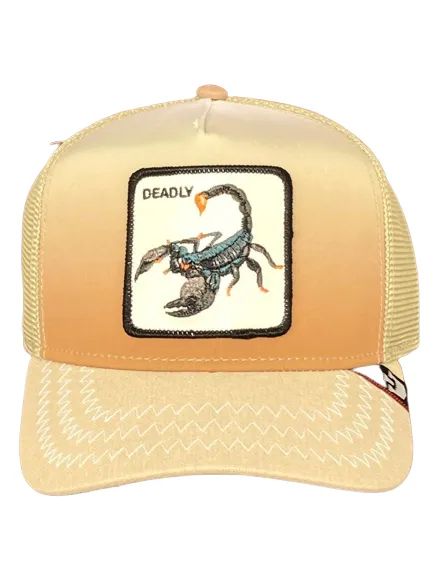 Beige Men's Cap Hat Deadly