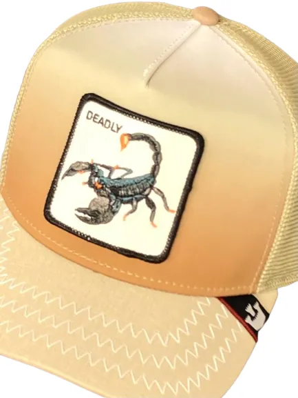 Beige Men's Cap Hat Deadly