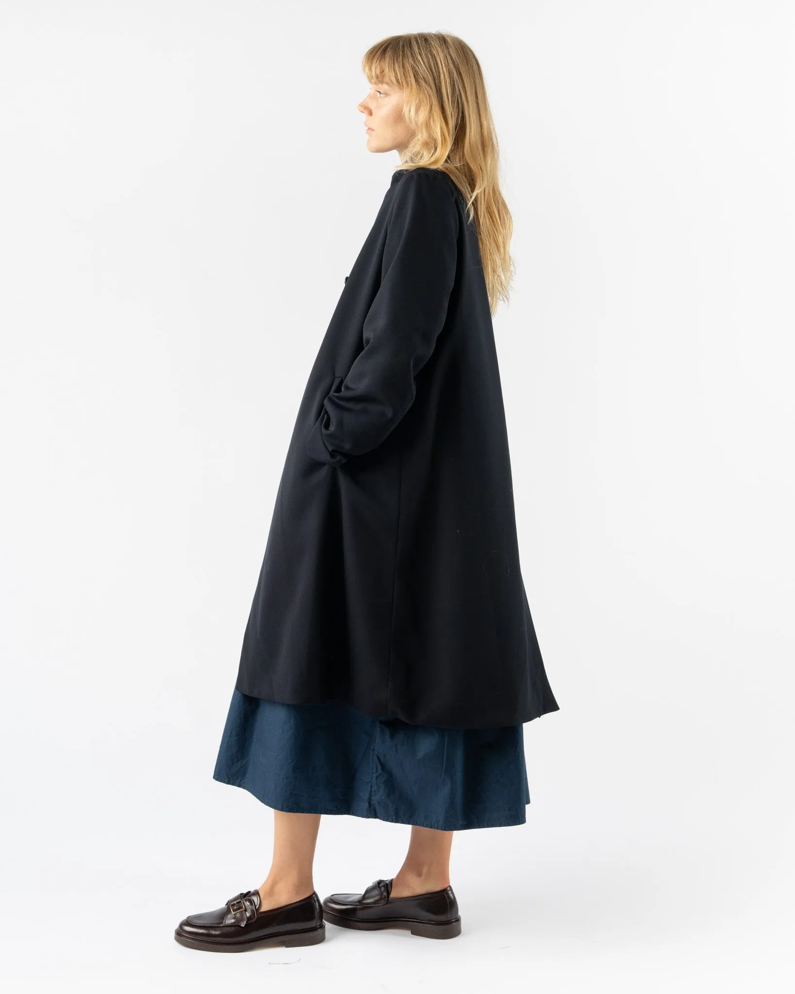 Bergfabel Navy Farmer Coat