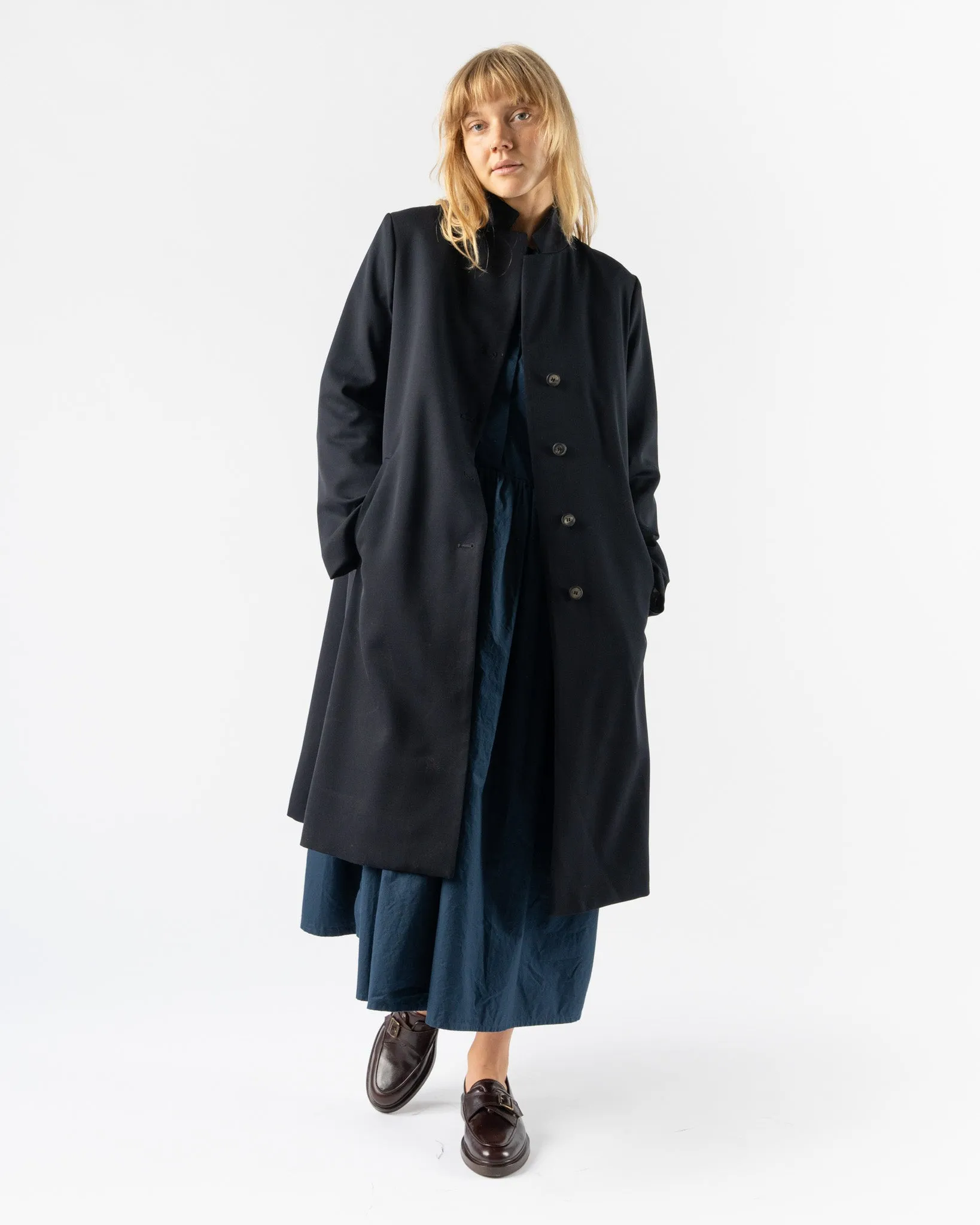 Bergfabel Navy Farmer Coat