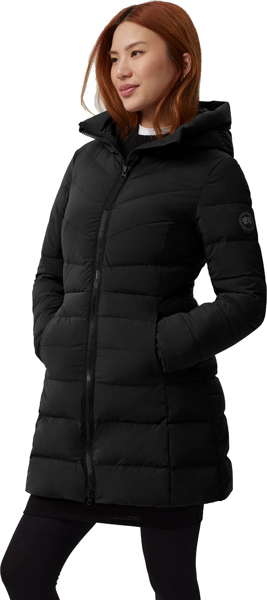 Black Canada Goose Clair Coat