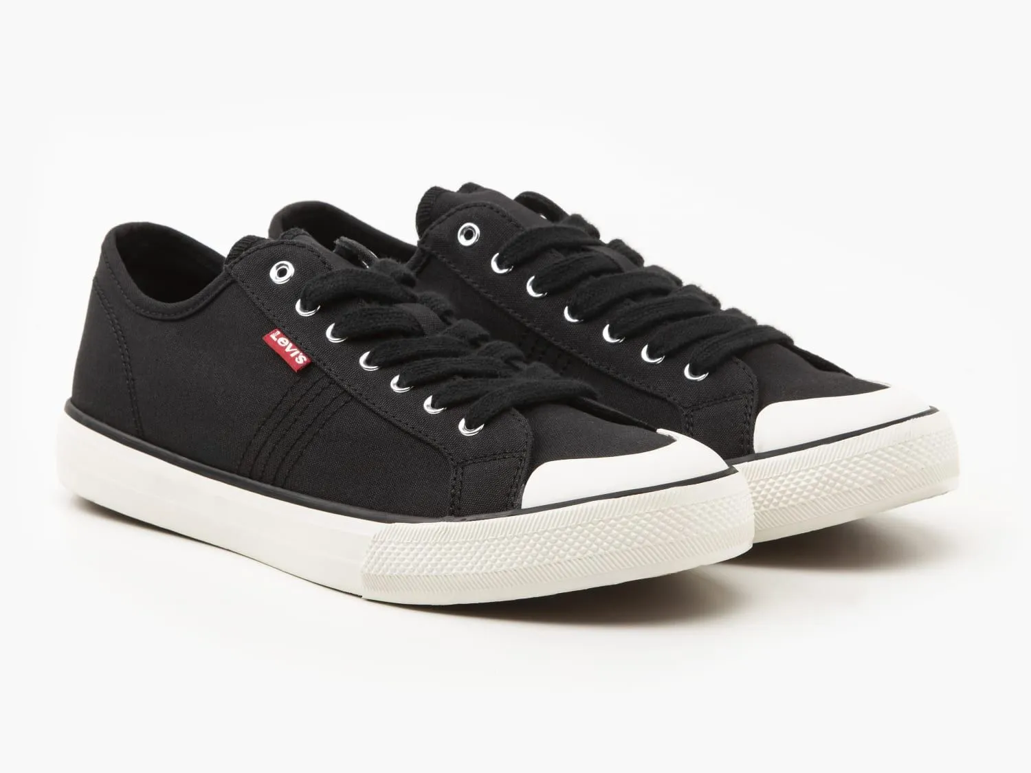 Black Lace Sneaker Trainers by Levi's