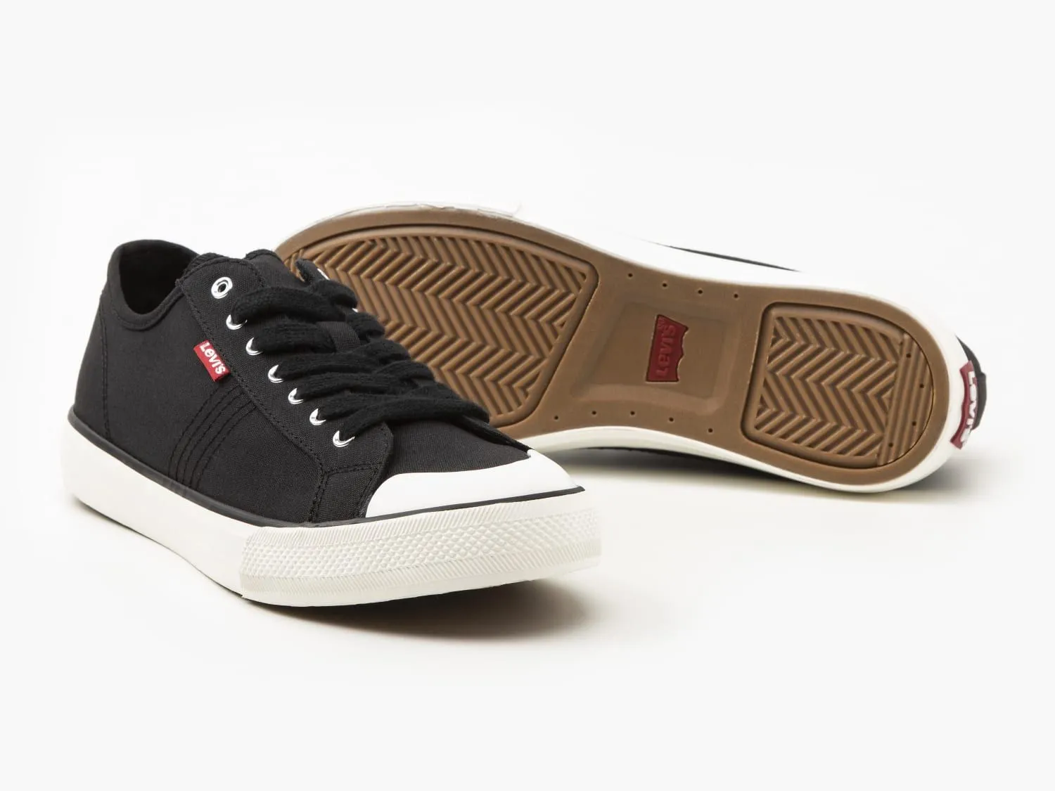 Black Lace Sneaker Trainers by Levi's