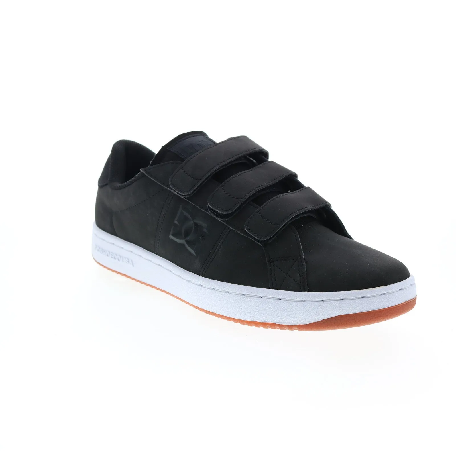 Black Nubuck Skate Sneakers Shoes for Men – DC Striker ADYS100716-BIB