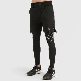 Black Ray Shorts