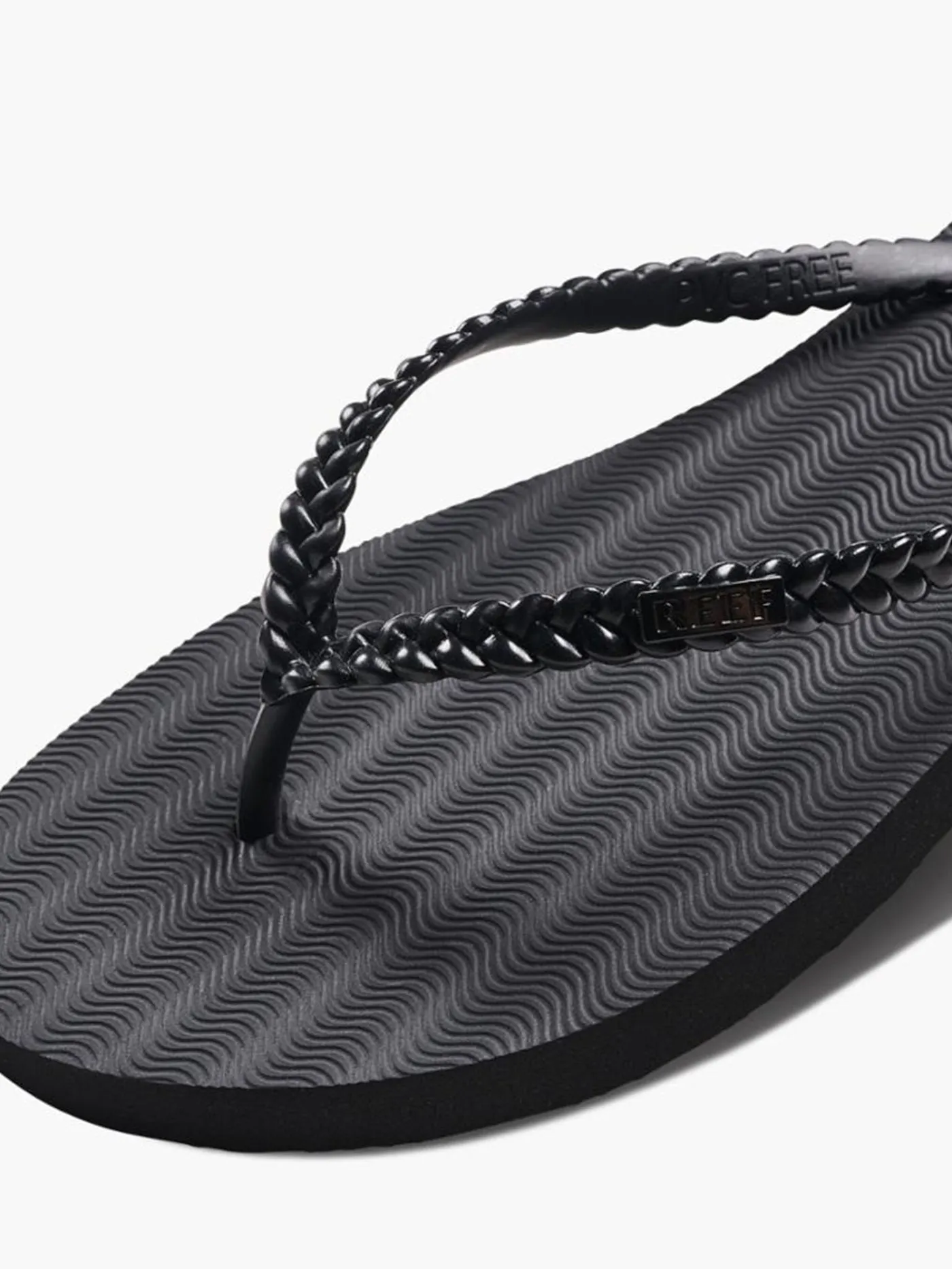 Black Sandals with Seaside Twist