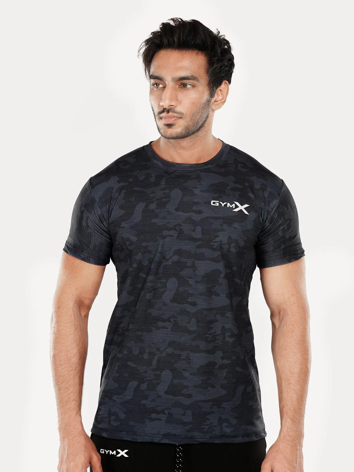 Blue Camouflage T-shirt - Discount