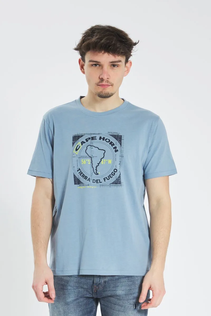 Blue Men's T-shirt