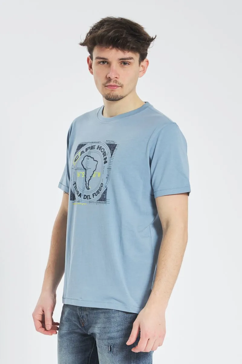 Blue Men's T-shirt