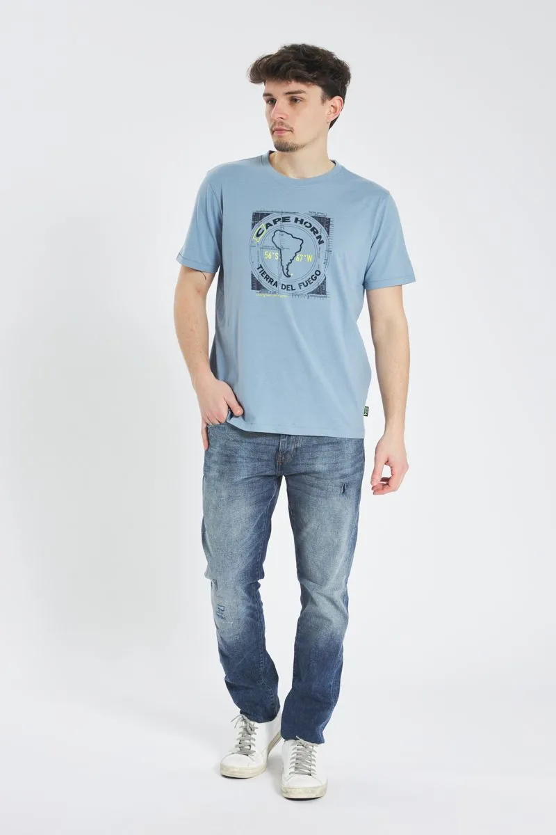 Blue Men's T-shirt