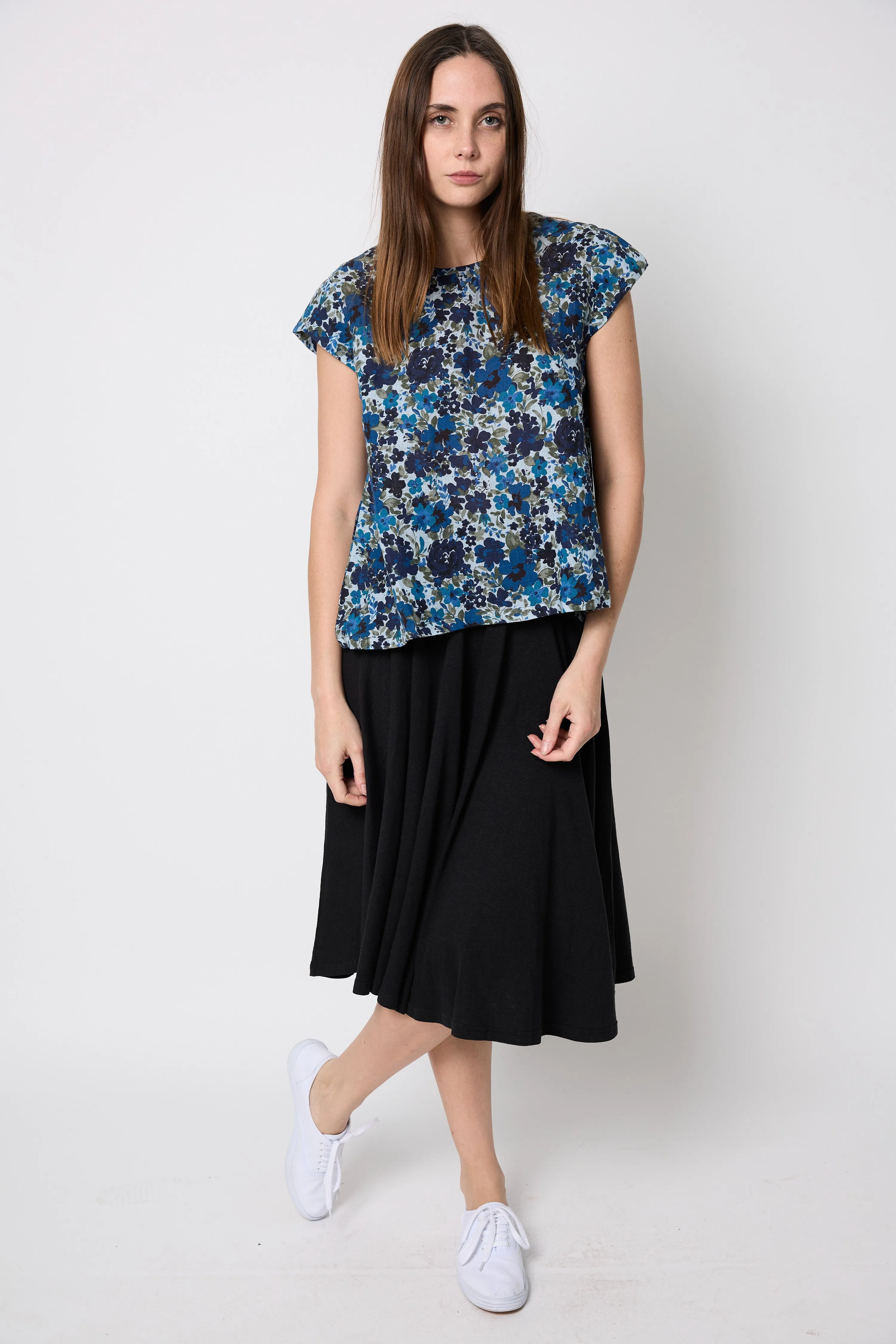 Blue Tuileries Top