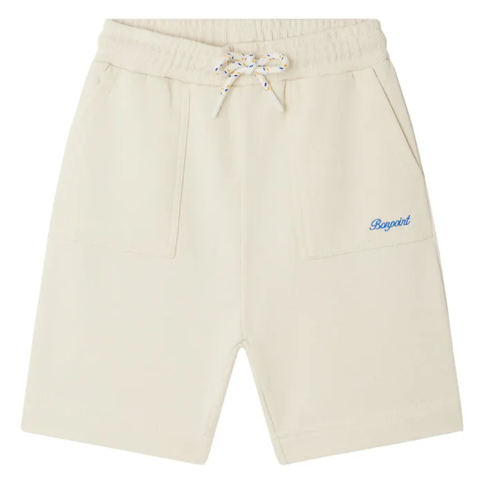 Bonpoint Ecru Cream Child Chuck Bermuda Shorts