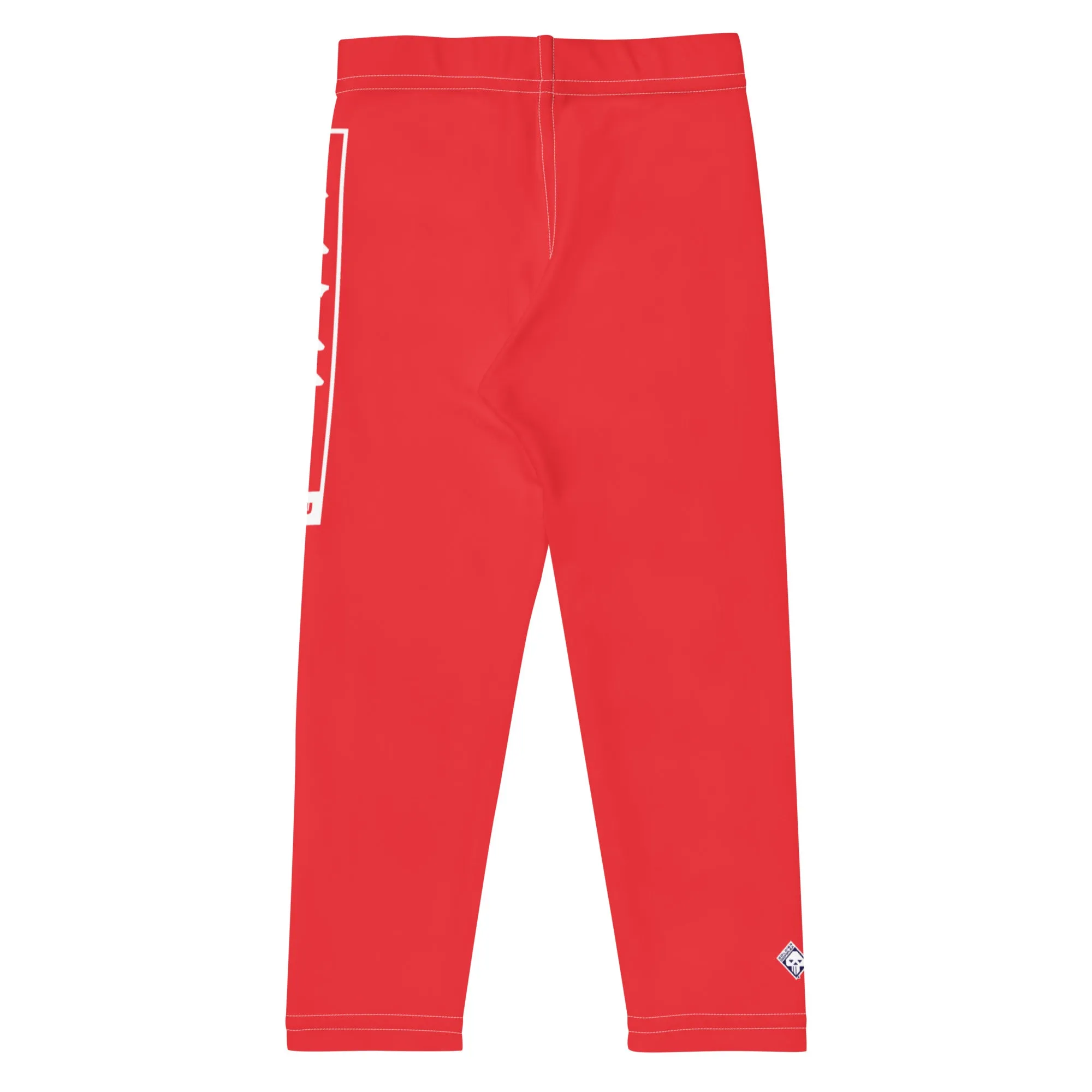 Boys Jiu-Jitsu Leggings - Scarlet.