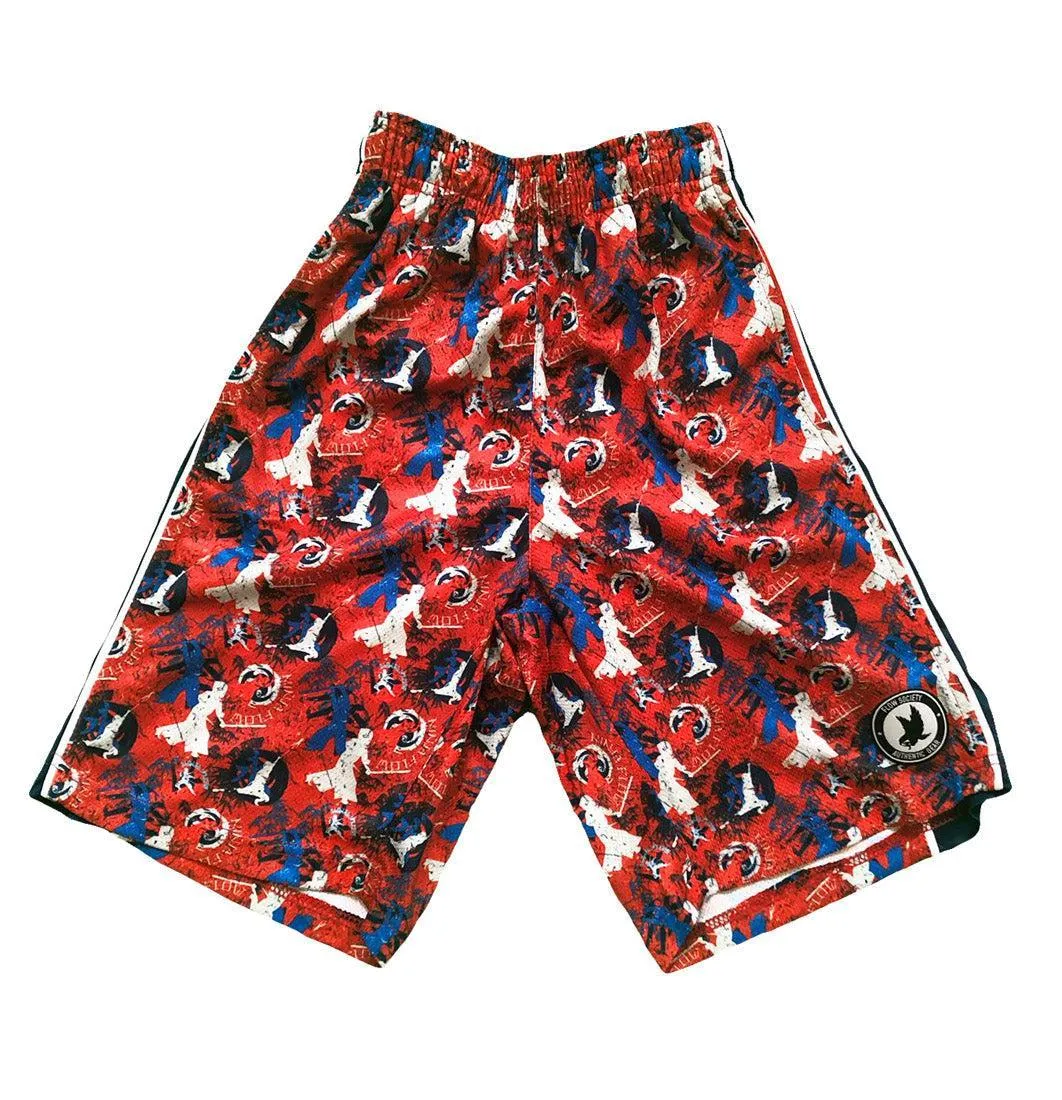 Boys Ninja Shorts for Flow Attack.