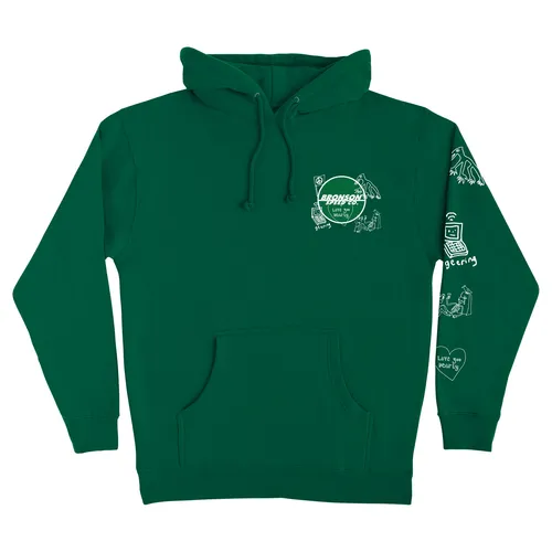 Bronson Speed Co Breana Geering Pullover Hoodie - Dark Green