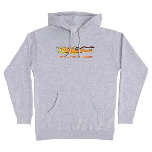 Bronson Speed Co. Hoody Toy Machine Pullover Grey Heather - Shop Now