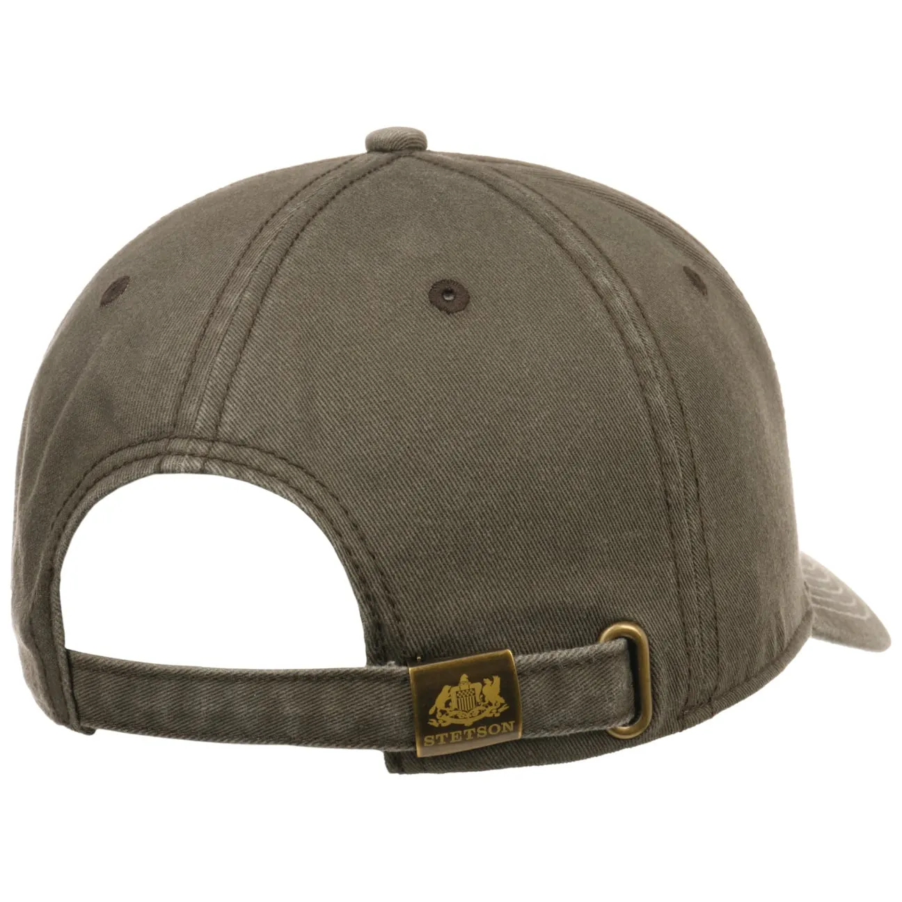 Brown and Grey Lenloy Cotton Cap