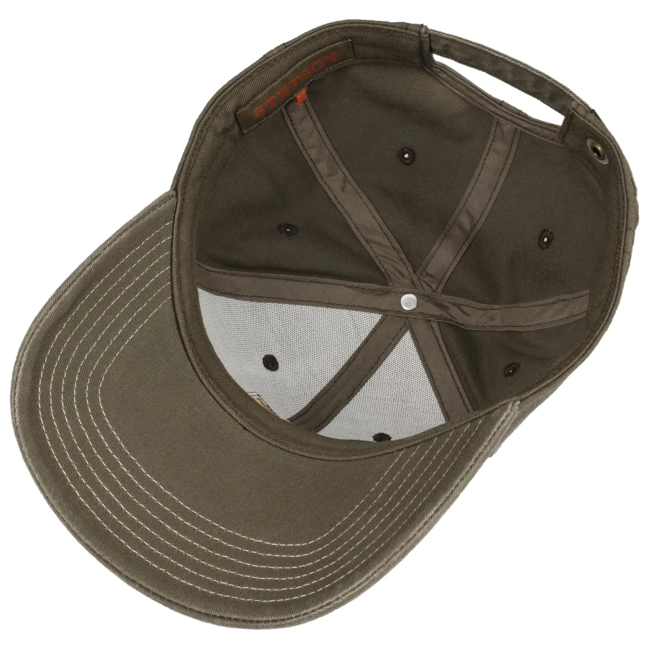 Brown and Grey Lenloy Cotton Cap