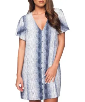 Gray BuddyLove Hailey Viper Mini Dress