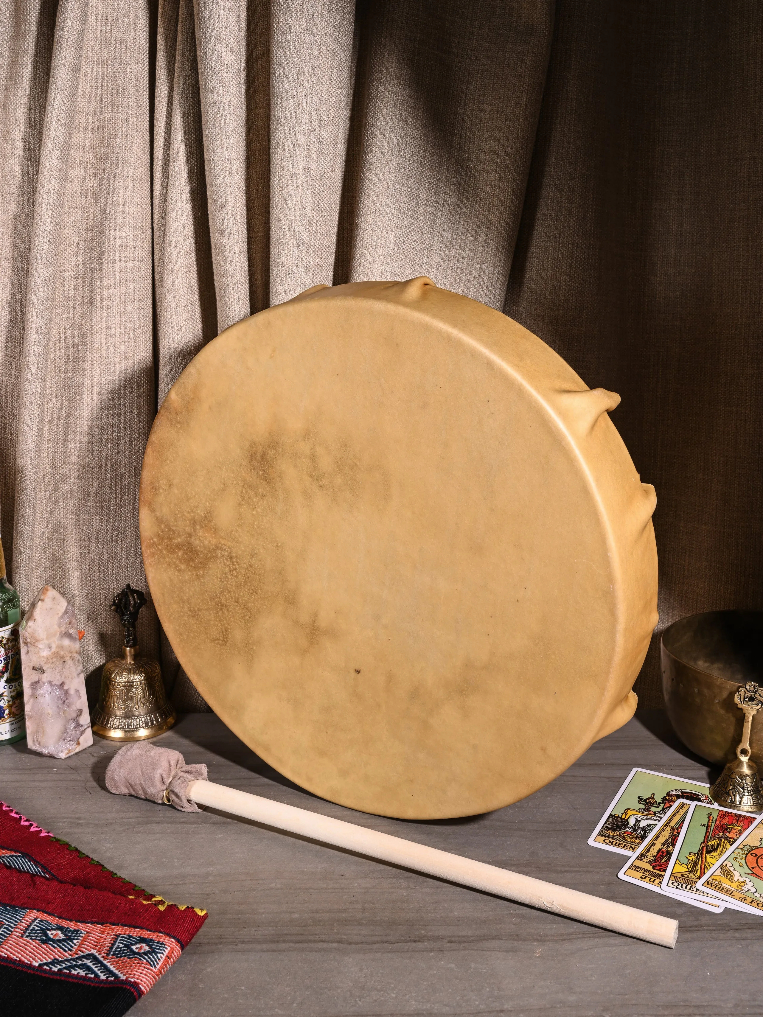 Buffalo Hide Frame Drum Native American Style