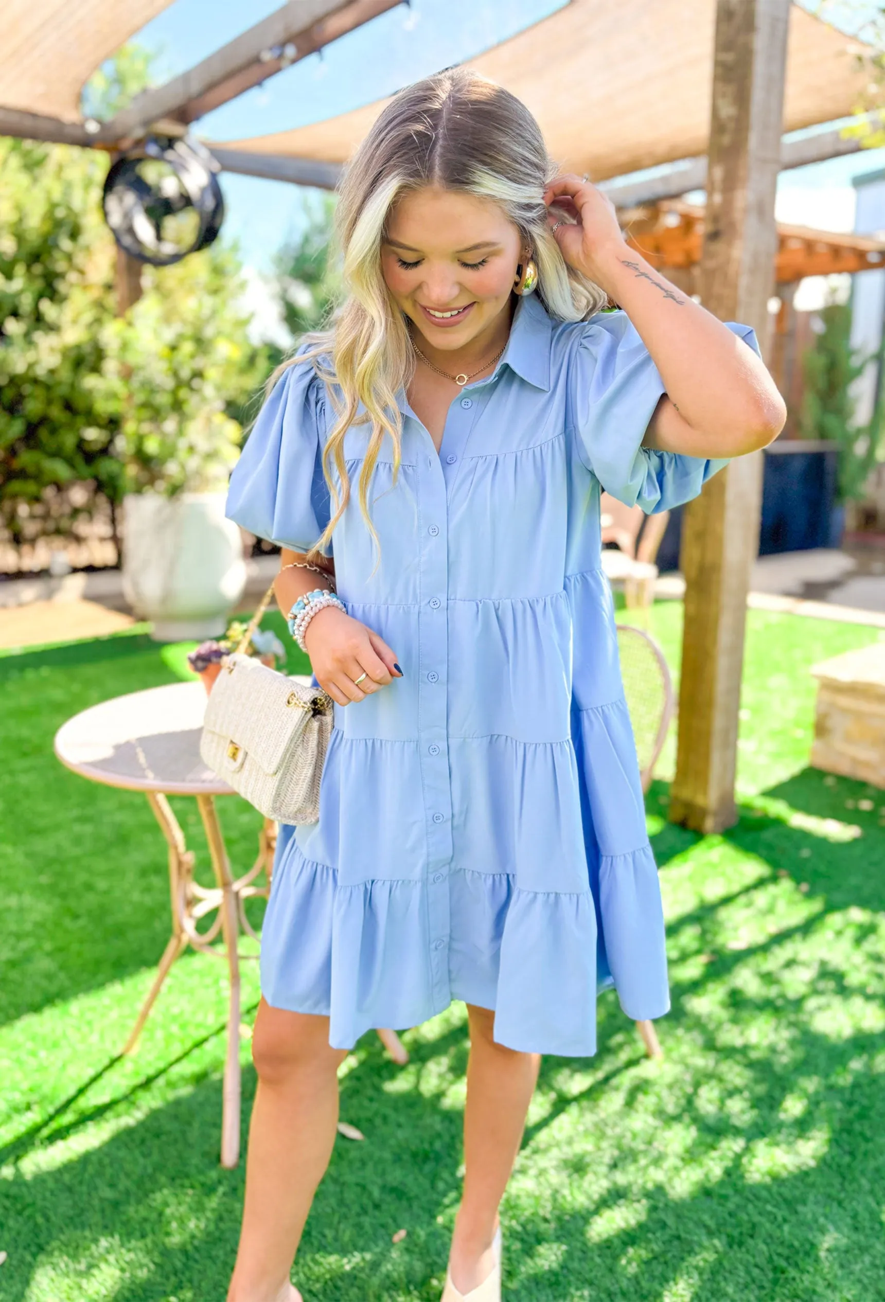 Chambray Serena Dress - Shop Now!