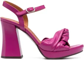 Chie Mihara Knot-detail Sandals Purple