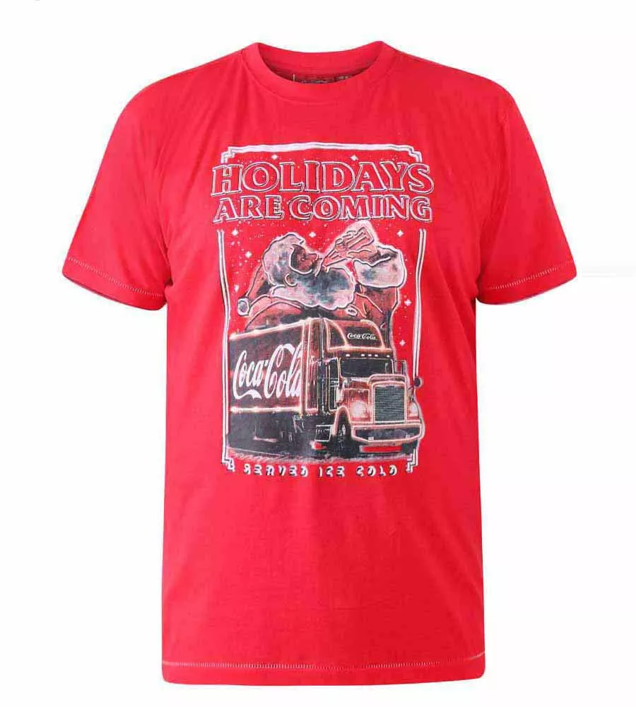 Christmas Coca Cola Truck T-Shirt for Men