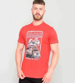 Christmas Coca Cola Truck T-Shirt for Men