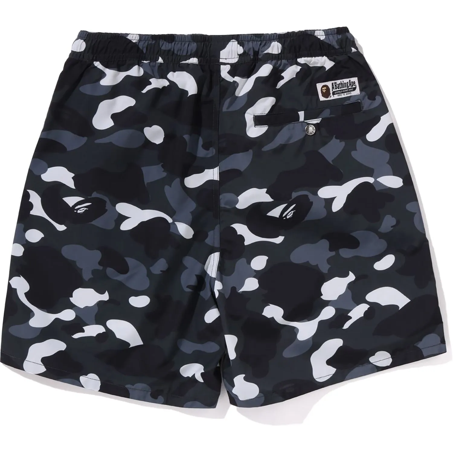 Camo Ape Head One Point Beach Shorts Mens