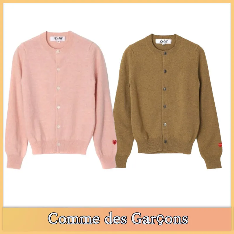 COMME des GARCONS Street Style Logo Cardigans