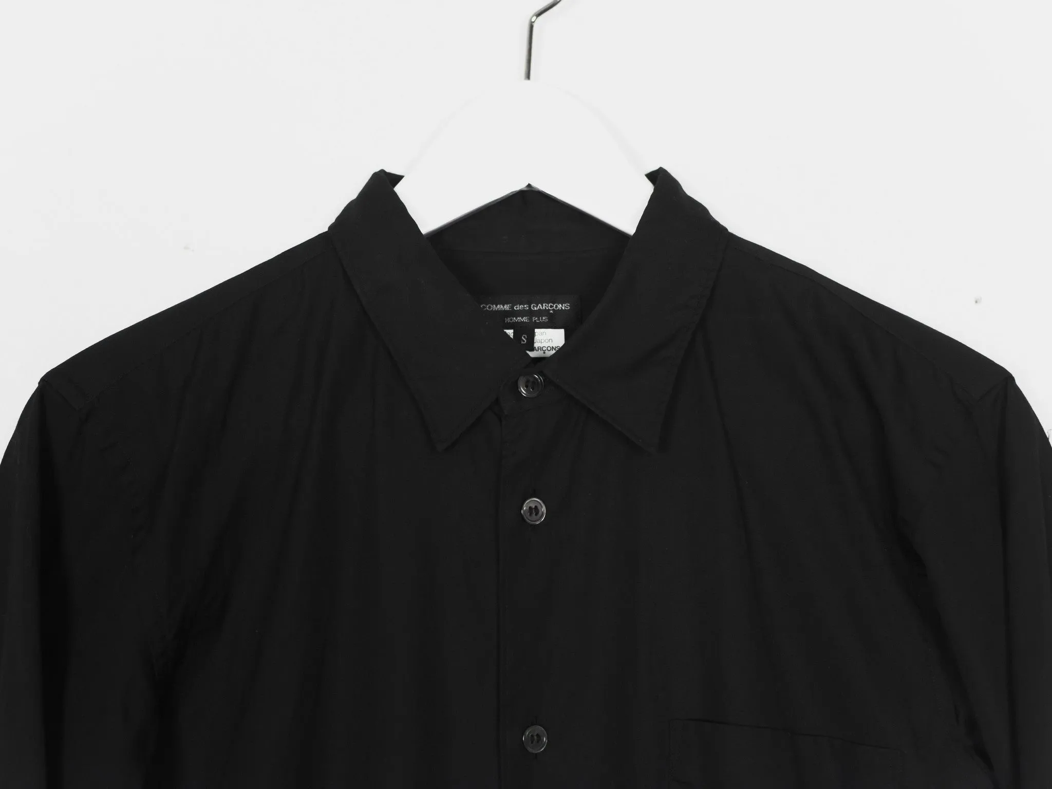 Comme des Garons Homme Plus Long Button Shirt