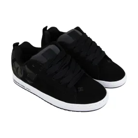 Court Graffik SE 300927 Men's Black Suede Skate Sneakers - Lace Up Shoes